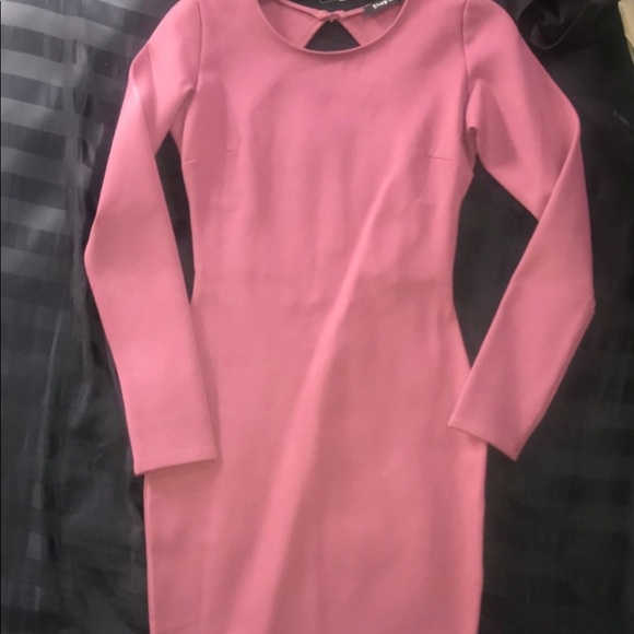 Midi Back Open Dress. - Picture 4 of 6